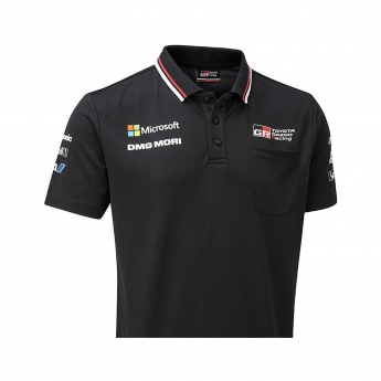 Toyota Gazoo Racing pólóing wrt mens team polo shirt black