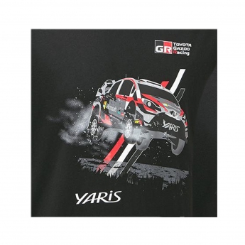 Toyota Gazoo Racing férfi póló wrt mens car t-shirt black