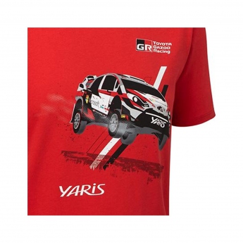 Toyota Gazoo Racing gyerek póló wrt kids car Yaris red