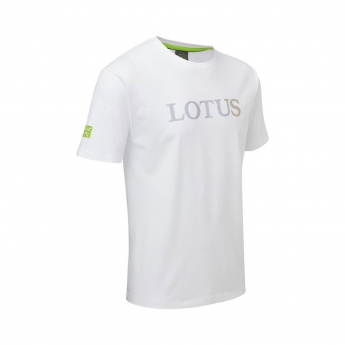 Lotus F1 Team férfi póló logo t-shirt white