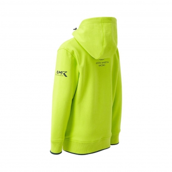 Aston Martin férfi pulóver car sweatshirt lime green F1 Team 2021