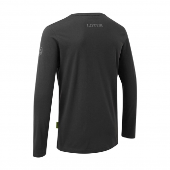 Lotus F1 Team férfi hosszú ujjú póló logo longsleeve t-shirt grey