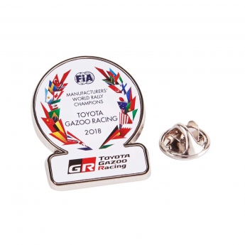 Toyota Gazoo Racing jelvény pin badge
