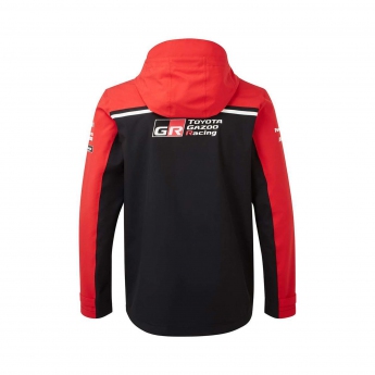 Toyota Gazoo Racing férfi kapucnis kabát wrt rain jacket black
