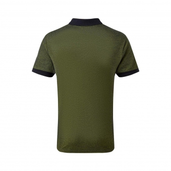 Aston Martin pólóing travel polo shirt yellow