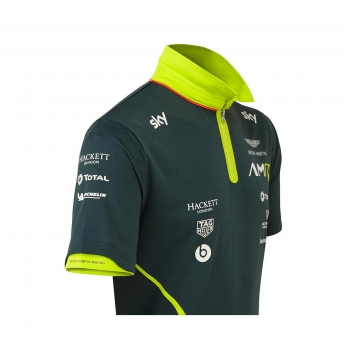 Aston Martin pólóing polo shirt green