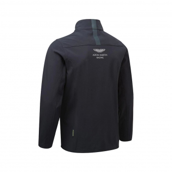 Aston Martin férfi kapucnis kabát softshell navy blue F1 Team 2021