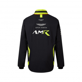 Aston Martin férfi kapucnis kabát rain jacket navy blue