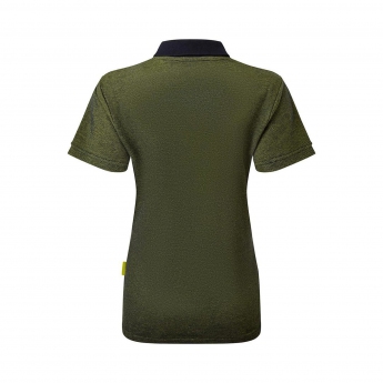 Aston Martin női póló travel polo shirt yellow
