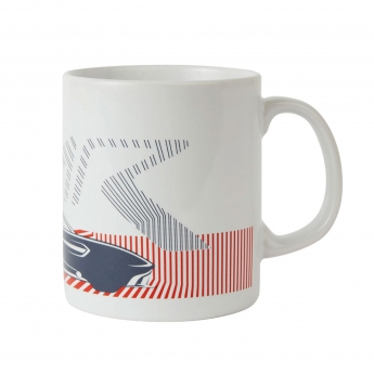 Aston Martin bögre car mug white AMR