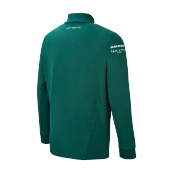 Aston Martin férfi pulóver midlayer sweatshirt green F1 Team 2021