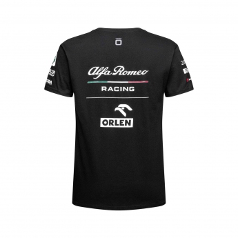 Alfa Romeo Racing férfi póló essential black F1 Team 2021