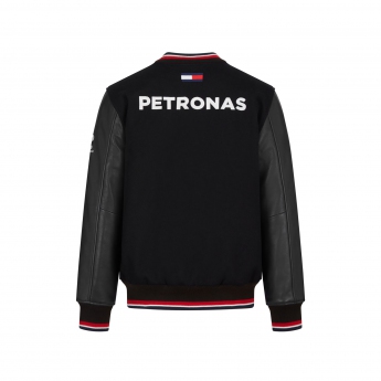 Mercedes AMG Petronas férfi kabát varsity black spring F1 Team 2022