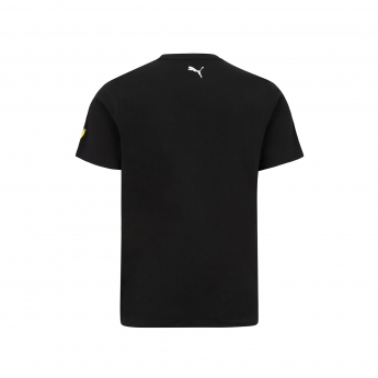 Ferrari férfi póló Charles Leclerc black F1 Team 2022