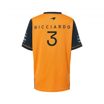 Mclaren Honda férfi póló Ricciardo grey F1 Team 2022