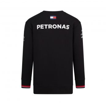 Mercedes AMG Petronas férfi pulóver crew black F1 Team 2022