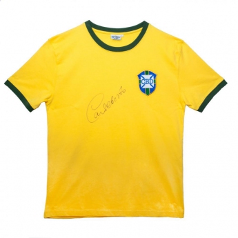 Legendák futball mez Brasil Alberto Signed Shirt