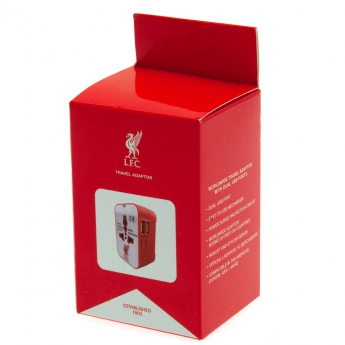 FC Liverpool utazási adapter travel adaptor