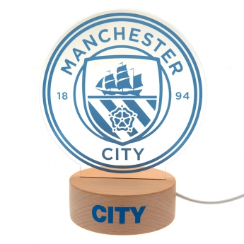 Manchester City led lámpa LED crest light