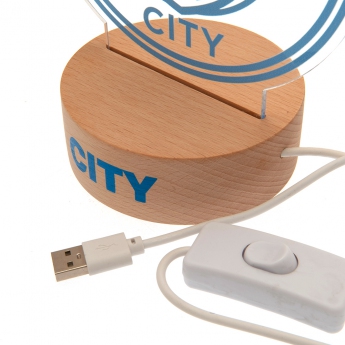 Manchester City led lámpa LED crest light