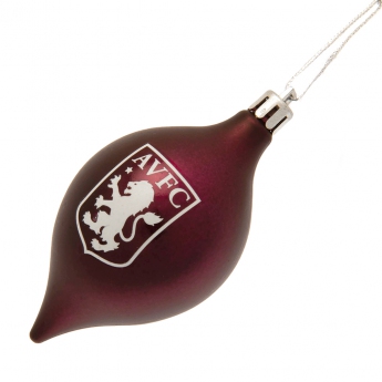 Aston Villa Karácsonyi díszek 3pk vintage baubles