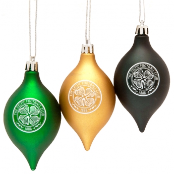 FC Celtic Karácsonyi díszek 3pk vintage baubles