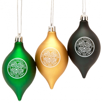 FC Celtic Karácsonyi díszek 3pk vintage baubles