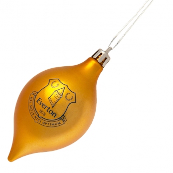 FC Everton Karácsonyi díszek 3pk vintage baubles