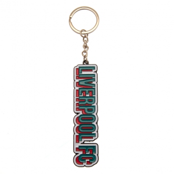 FC Liverpool kulcstartó text keyring
