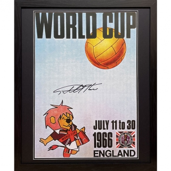 Legendák kép keretben England FA 1966 Sir Geoff Hurst Signed Framed Print