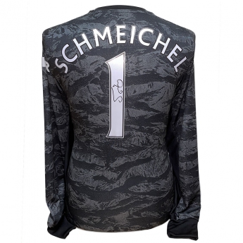 Legendák futball mez Manchester United FC Schmeichel Signed Shirt
