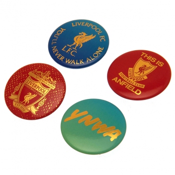 FC Liverpool kitűző szett button badge set