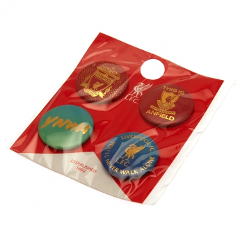 FC Liverpool kitűző szett button badge set