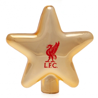 FC Liverpool Karácsonyi díszek gold tree topper