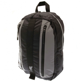 FC Liverpool hátizsák black silver backpack