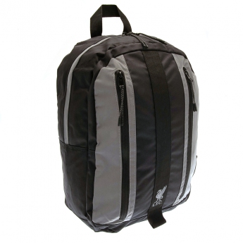 FC Liverpool hátizsák black silver backpack