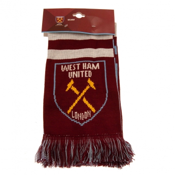 West Ham United téli sál scarf 1895 RT