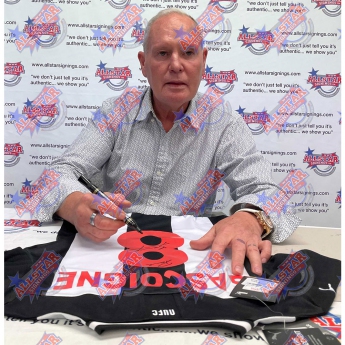 Legendák bekeretezett mez Newcastle United FC Gascoigne Signed Shirt (Framed)