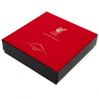 FC Liverpool pénztárca black leather wallet