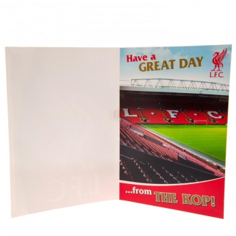 FC Liverpool születésnapi köszöntő musical birthday card