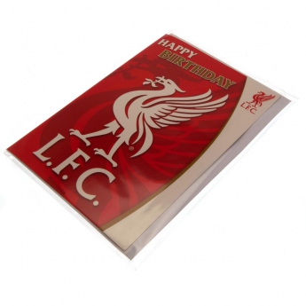 FC Liverpool születésnapi köszöntő musical birthday card