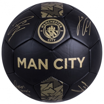 Manchester City futball labda Signature Gold PH - size 5