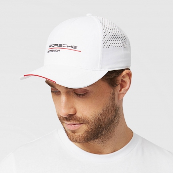 Porsche Motorsport baseball sapka logo white