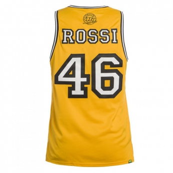 Valention Rossi férfi trikó Basket XS yellow