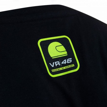Valention Rossi férfi póló black VR46 Riders Academy