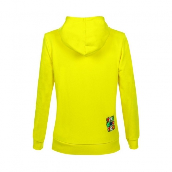 Valention Rossi női kapucnis pulóver yellow Classic (Stripes) 2019