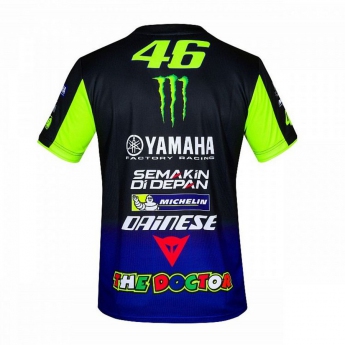 Valention Rossi férfi póló VR46 - Yamaha replica 2019