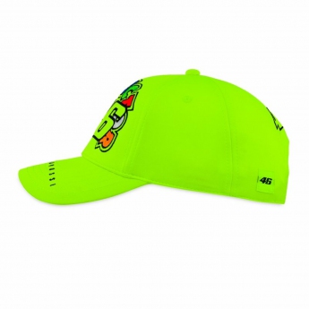 Valention Rossi baseball sapka VR46 - The Doctor yellow 2022
