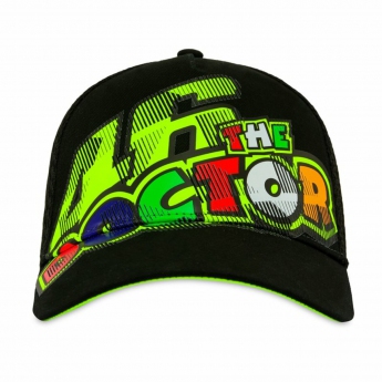 Valention Rossi baseball sapka VR46 - The Doctor black 2022