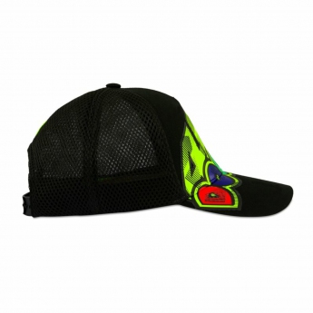 Valention Rossi baseball sapka VR46 - The Doctor black 2022